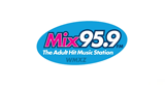 Mix 95.9 Radio Station Logo Mix 95.9 radio live streaming logo