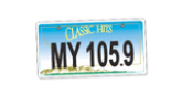 My 105.9 Radio Station Logo My 105.9 radio live streaming logo