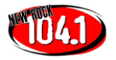 New Rock 104.1 FM radio live streaming logo