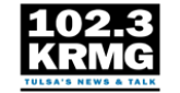 NEWS 102.3 – KRMG radio live streaming logo