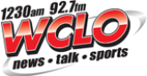 Newsradio 1230 WCLO Radio Station Logo Newsradio 1230 WCLO radio live streaming logo