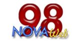 Nova98web radio live streaming logo