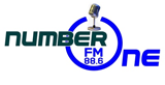 Numberone fm 88.6 radio live streaming logo