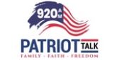 Patriot Talk 920 Radio Station Logo Patriot Talk 920 radio live streaming logo