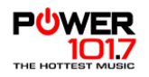 Power 101.7 FM radio live streaming logo