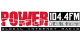 Power 104.4 radio live streaming logo