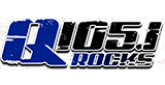 Q 105.1 Rocks radio live streaming logo