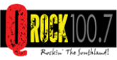 Q-Rock 100.7 radio live streaming logo