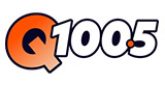 Q100.5 Radio Station Logo Q100.5 radio live streaming logo