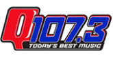 Q107.3 Radio Station Logo Q107.3 radio live streaming logo