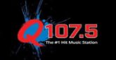 Q107.5 radio live streaming logo