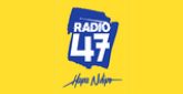 Radio 47 radio live streaming logo