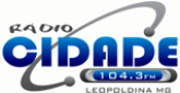 Rádio Cidade FM 104.3 radio live streaming logo