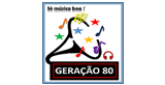 Radio Geração 80 Radio Station Logo Radio Geração 80 radio live streaming logo