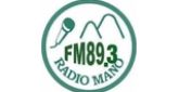 Radio Mano 89.3fm radio live streaming logo
