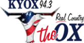 Real Country 94.3 “The OX” radio live streaming logo