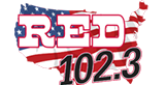Red 102.3 radio live streaming logo