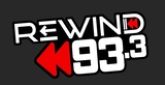 Rewind 93.3 Radio Station Logo Rewind 93.3 radio live streaming logo