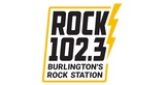 Rock 102.3 radio live streaming logo
