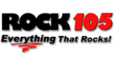 Rock 105 – 105.1 WKLC-FM radio live streaming logo