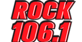 Rock 106.1 FM radio live streaming logo