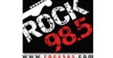 Rock 98.5 radio live streaming logo