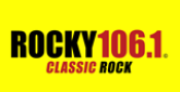 Rocky 106.1 radio live streaming logo