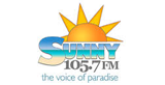 Sunny 105.7 FM Radio Station Logo Sunny 105.7 FM radio live streaming logo