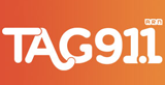 Tag 91.1 radio live streaming logo
