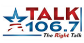 Talk 106.7 radio live streaming logo
