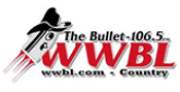 The Bullet 106.5 FM radio live streaming logo