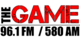 The Game 96.1 FM / 580 AM radio live streaming logo