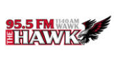 The Hawk Radio Station Logo The Hawk radio live streaming logo