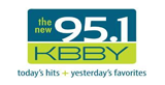 The New 95.1 KBBY radio live streaming logo