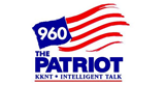 The Patriot 960 AM Radio Station Logo The Patriot 960 AM radio live streaming logo