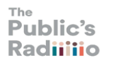The Public's Radio radio live streaming logo