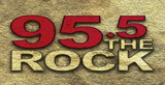 The Rock 95.5 FM radio live streaming logo