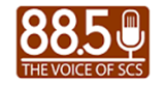 The Voice of SCS Radio Station Logo The Voice of SCS radio live streaming logo