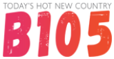 Today's Hot New Country B105 radio live streaming logo