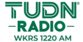 TUDN 1220 AM Radio Station Logo TUDN 1220 AM radio live streaming logo