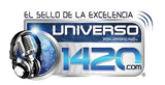Universo 1420 AM radio live streaming logo