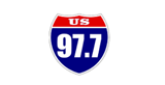 US 97.7 radio live streaming logo