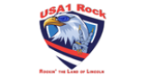 USA 1 Rock radio live streaming logo