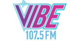 Vibe 107.5 radio live streaming logo