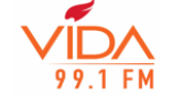Vida 99.1 FM Radio Station Logo Vida 99.1 FM radio live streaming logo