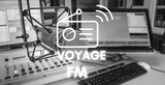 Voyage FM Radio Station Logo Voyage FM radio live streaming logo