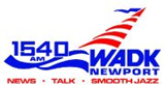 WADK 1540 AM radio live streaming logo