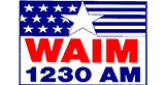 WAIM Radio 1230 AM radio live streaming logo