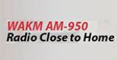 WAKM AM radio live streaming logo