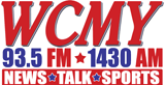 WCMY 1430 AM Radio Station Logo WCMY 1430 AM radio live streaming logo